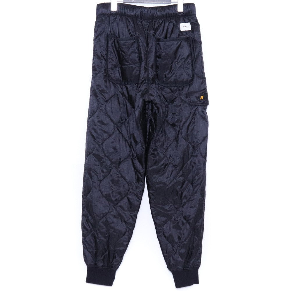 WTAPS 19AW WLT Quilted Nylon Pants Black Size 2