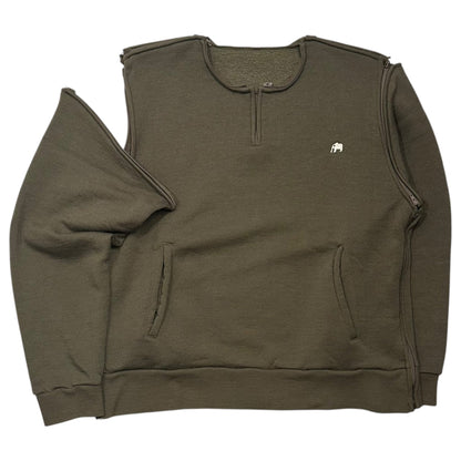 UNDERCOVER 99AW Small Parts Sweatshirt Khaki Size M
