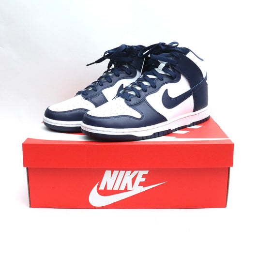 NIKE Dunk High Retro Championship Navy Sneakers Size 28cm