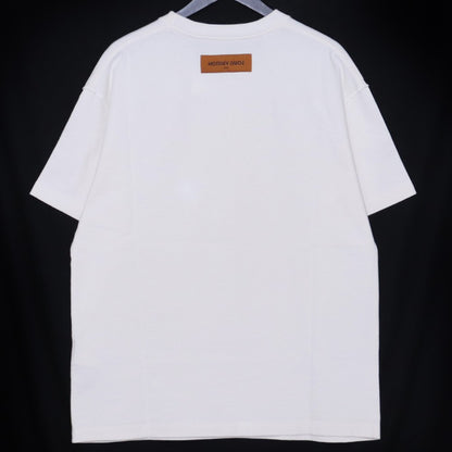 LOUIS VUITTON 22AW LV Flower Tapestry T-Shirt White Size M