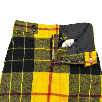 COMME des GARCONS 00AW Tartan Check Skirt Multi Size S