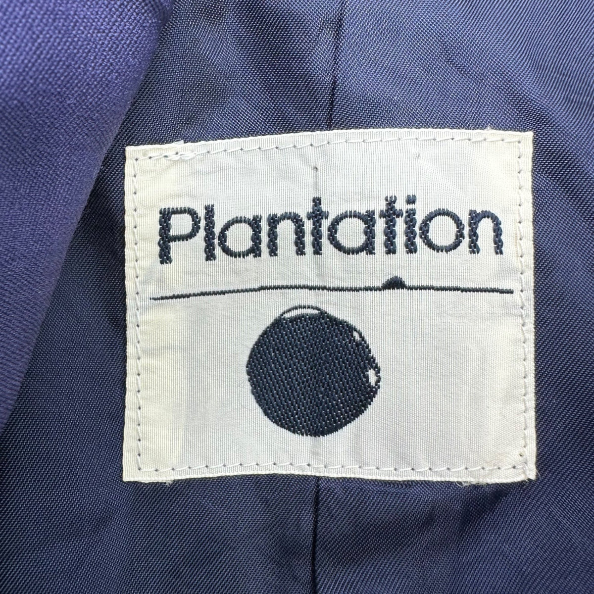 plantation 90s Issey Miyake Period Shawl Jacket Navy Size L