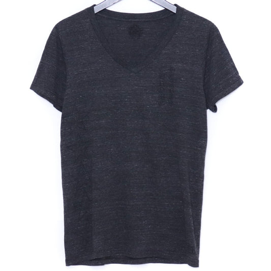 Chrome Hearts OLD T-BAR V-Neck Back Gray T-Shirt Size L