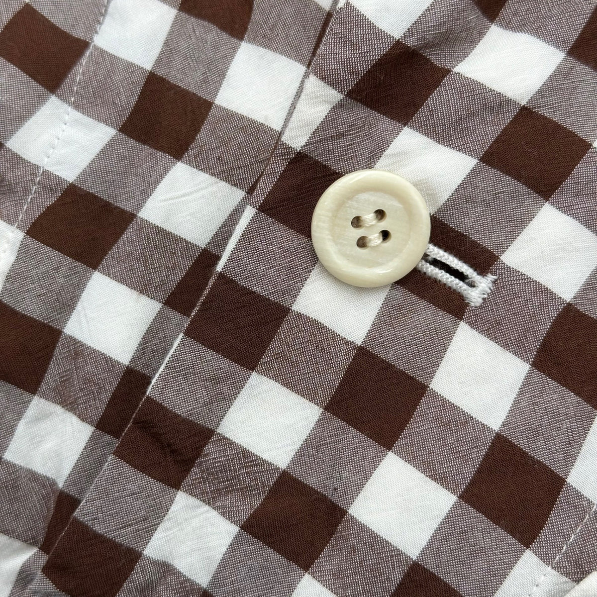 robe de chambre CDG 99SS Gingham Shirt Jacket Size FREE