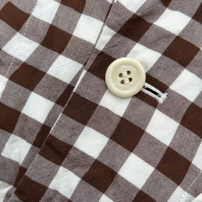 robe de chambre CDG 99SS Gingham Shirt Jacket Size FREE