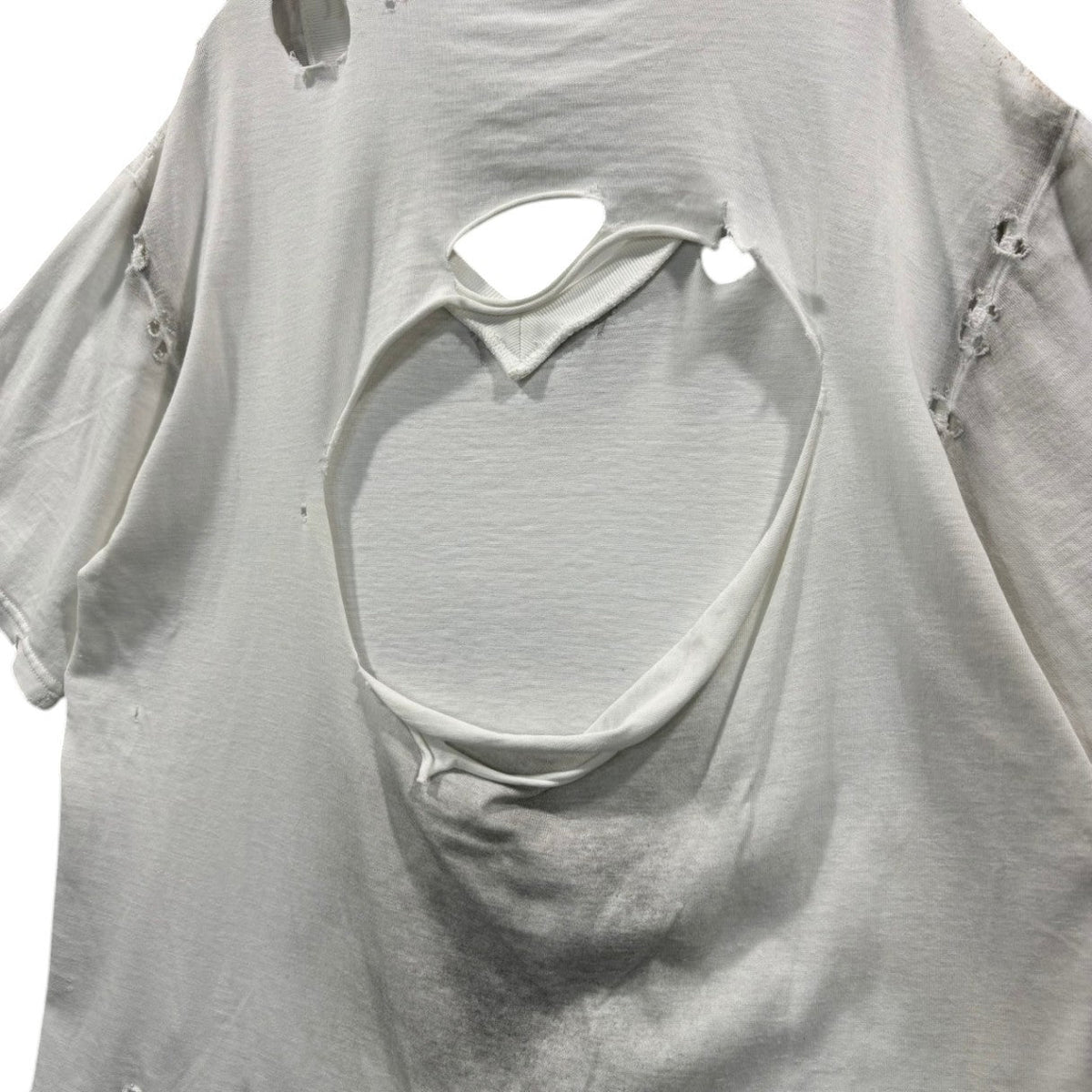 NUMBER (N)INE 02SS Modern Age Distressed T-Shirt Size 3