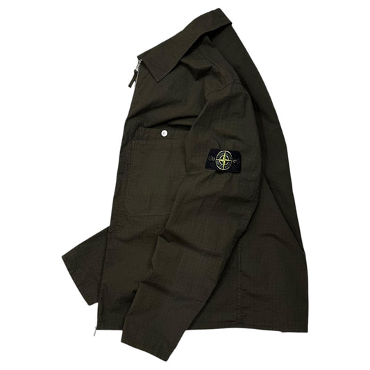 STONE ISLAND 25SS MIL-SPEC Stretch Ripstop Overshirt Shirt Size XL