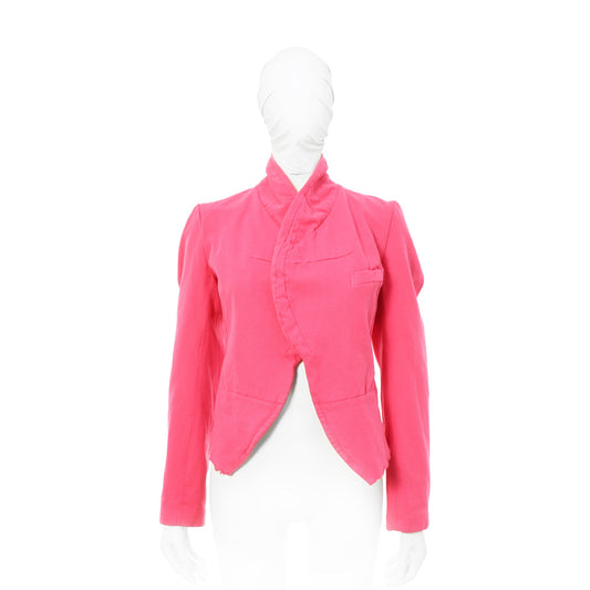 COMME des GARCONS 2004 SS Pink Coat Size M
