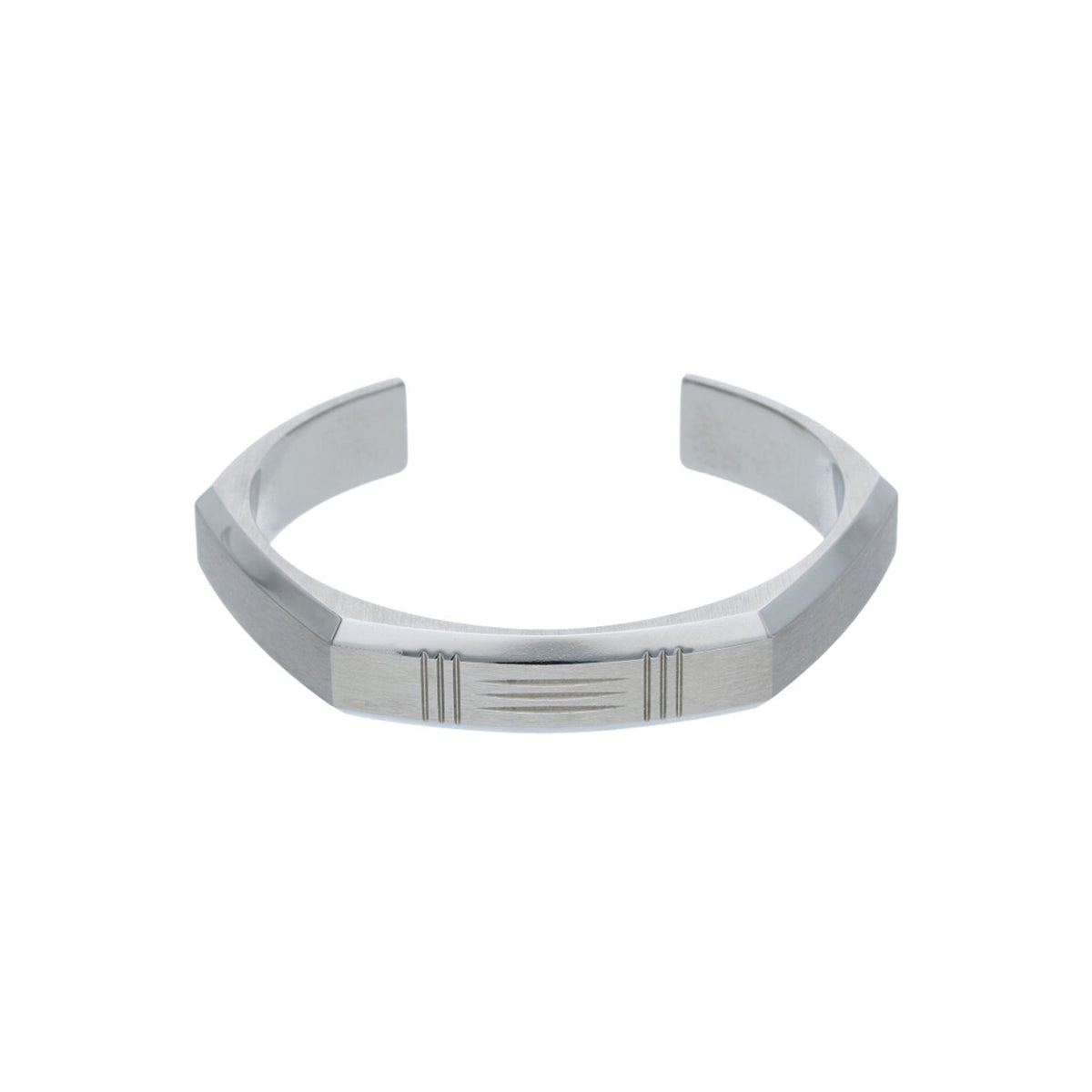 Hermes HERMÈS 2010s Silver Bracelet Size - 1.1CM