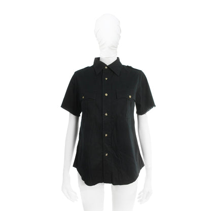 UNDERCOVER 2004SS Black Long Sleeve Shirt Size S