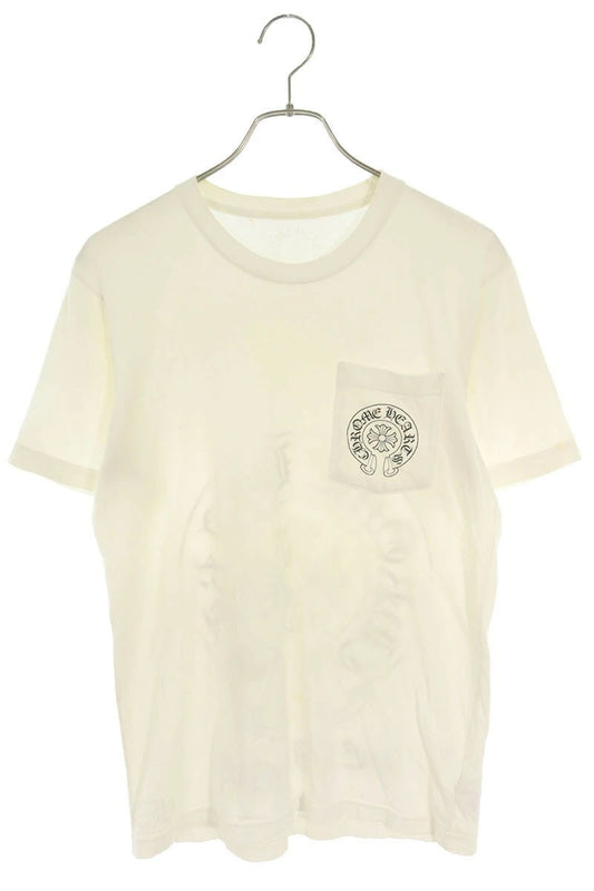 Vintage Chrome hearts Tops - Chrome Hearts Beijing limited Horse Shoe Back Printed T-Shirt White Size M - Authentic Archive