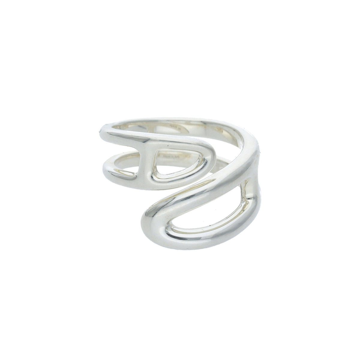 Hermes HERMÈS 2010s 925 Sterling Silver Ring