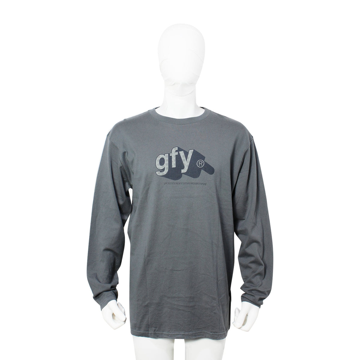 UNDERCOVER 2000 AW Gray Long Sleeve T-Shirt Size L
