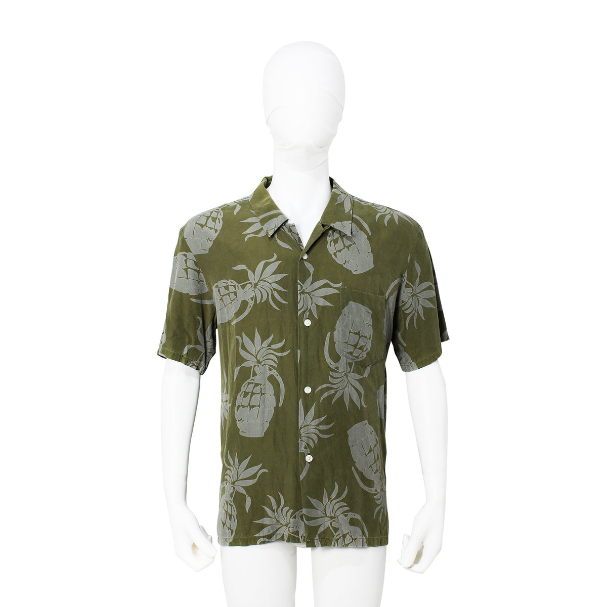 UNDERCOVER 1998 S/S Green Long Sleeve Shirt Size M