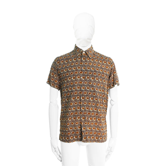 Jean Paul Gaultier Homme Objet Long Sleeve Shirt Red Size 48