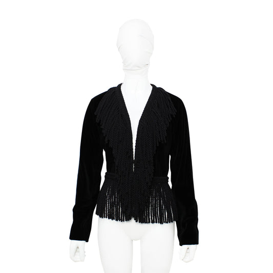 Maison Martin Margiela 2006 A/W Black Denim Jacket Size 40