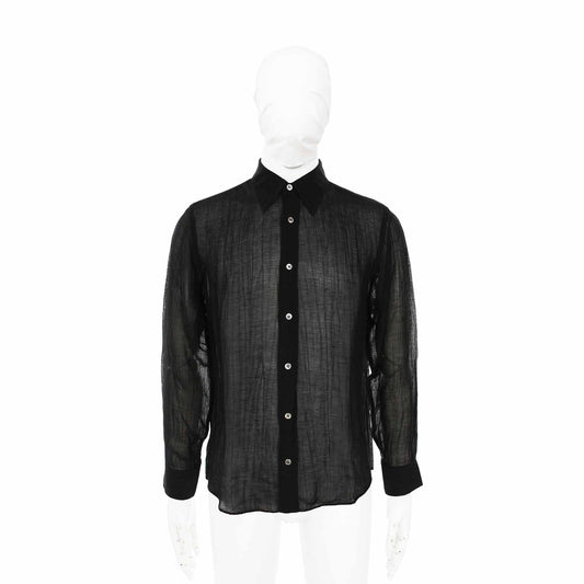 Jean Paul Gaultier Black Long Sleeve Size 46