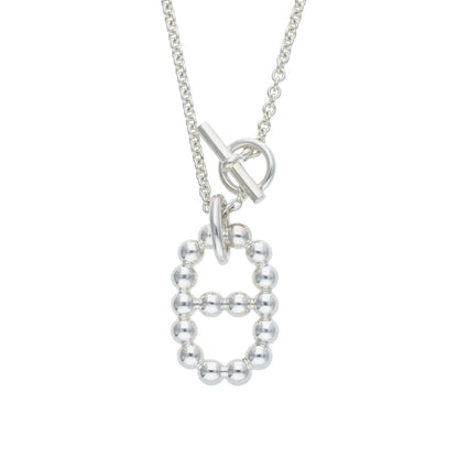 Hermes HERMÈS 2010s Silver 925 Necklace