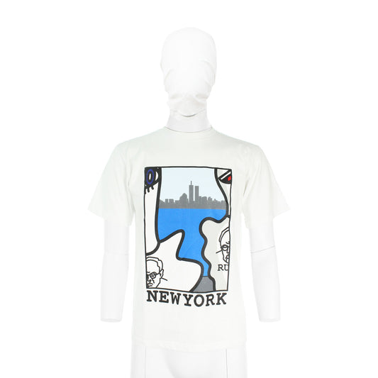 NUMBER (N)INE 2002 SS Long Sleeve Shirt White Size 3