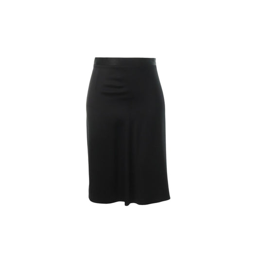 Celine CÉLINE by Phoebe Philo Black Silk Skirt Size 34