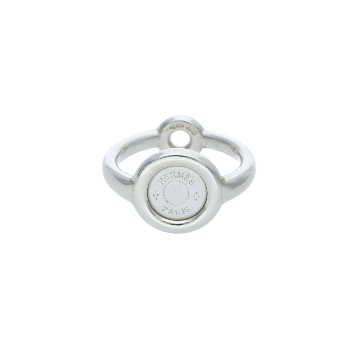 Hermes HERMÈS 2000s 925 Sterling Silver Ring Silver