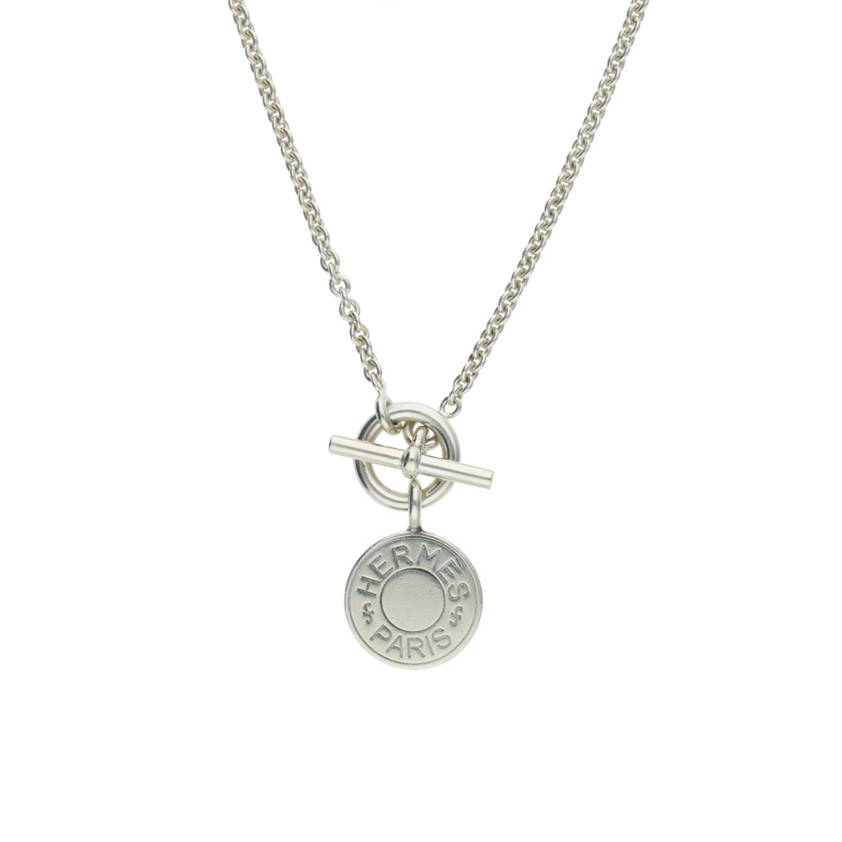 Hermes HERMÈS 2010s Silver 925 Necklace