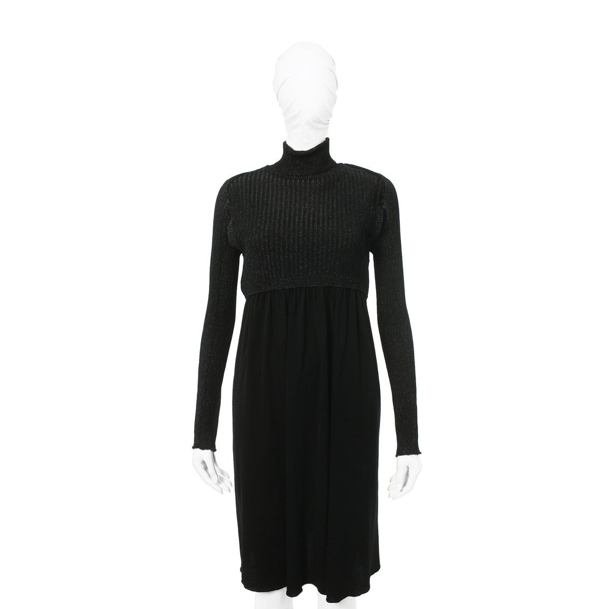 Jean Paul Gaultier Femme Black Long Sleeve Shirt Size 40