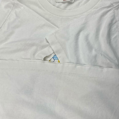 GUNZE Short Sleeve T-Shirt White Size L