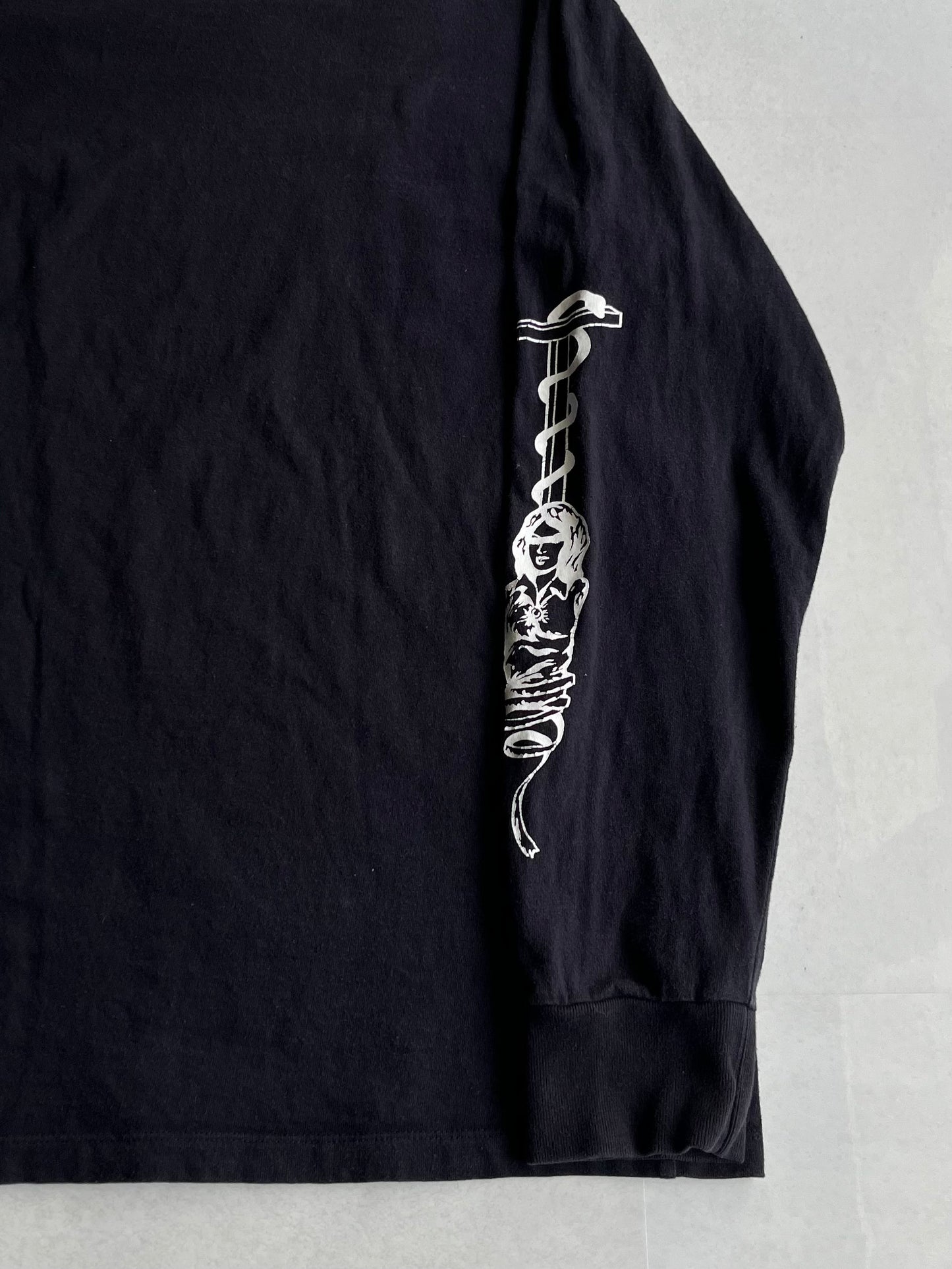 Undercover John Undercover Black Sleeve Henley Size 2