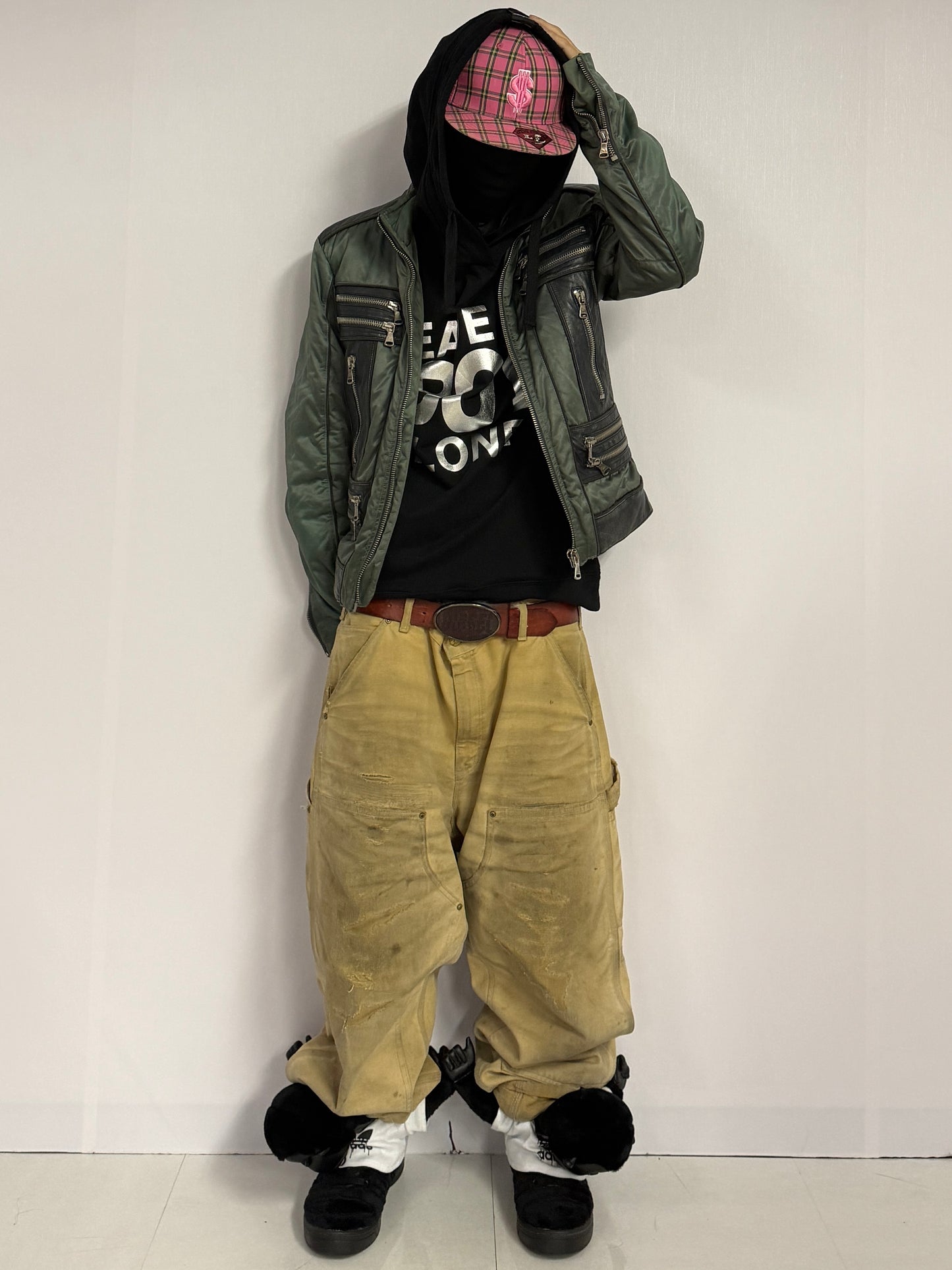 BOY LONDON Big Hood Cotton Vest Size FREE