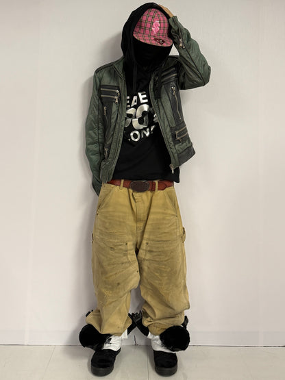 BOY LONDON Big Hood Cotton Vest Size FREE