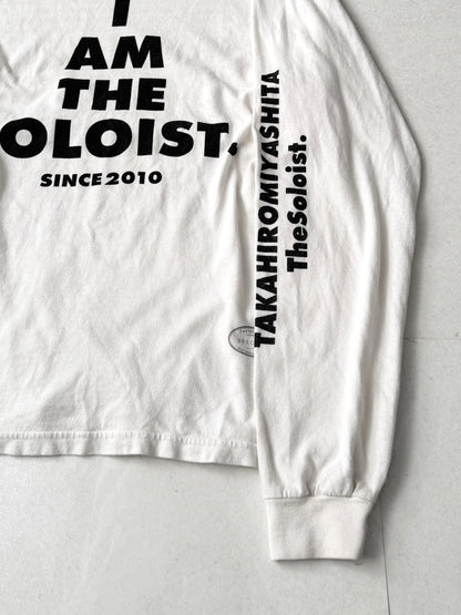 TAKAHIRO MIYASHITA The Soloist Message Design Shirt Cotton