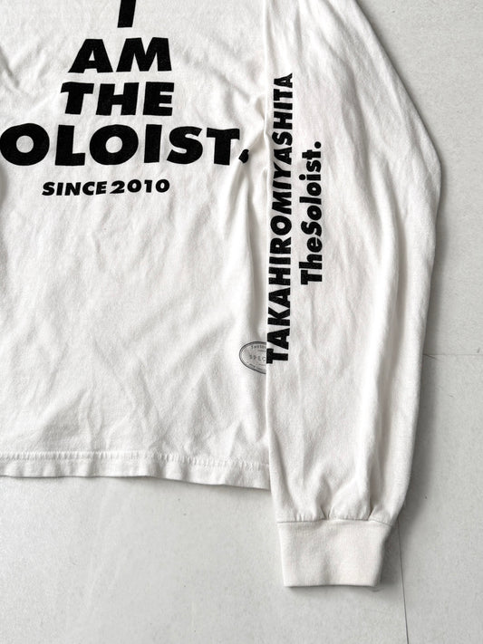 TAKAHIRO MIYASHITA The Soloist Message Design Shirt Cotton