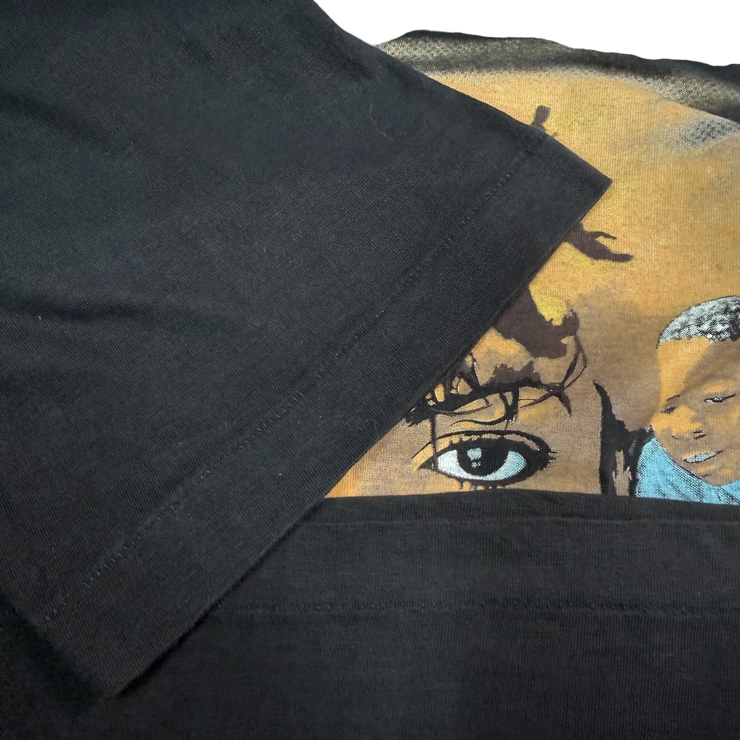 MICHAEL JACKSON 90s Black Or White Single Stitch Size L