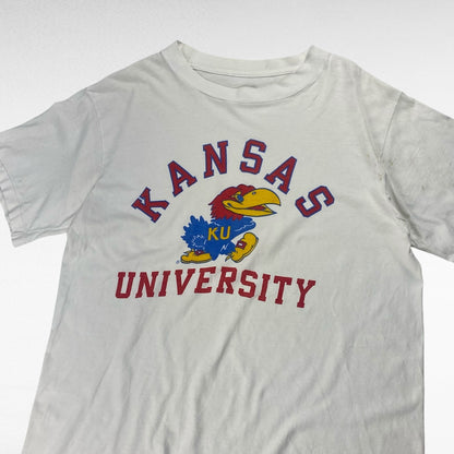 unknown 90s College T-Shirt White Size M