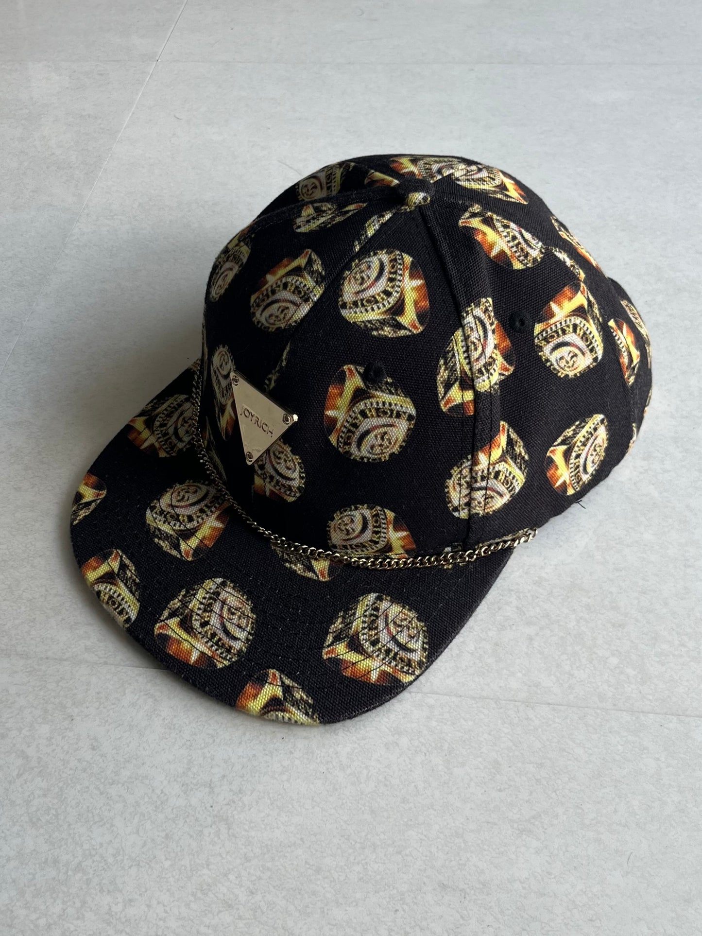 Joyrich Black Logo Cap Adjustable Size FREE
