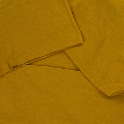 Hanes 70s T-Shirt Yellow Size L