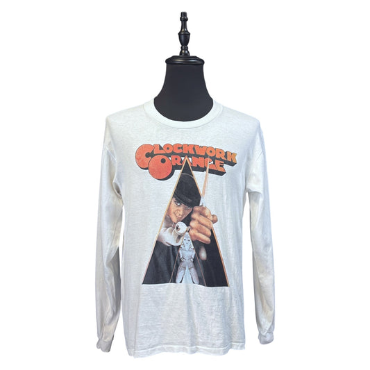 CLOCKWORK ORANGE 90s Vintage Long Sleeve T-Shirt Size L
