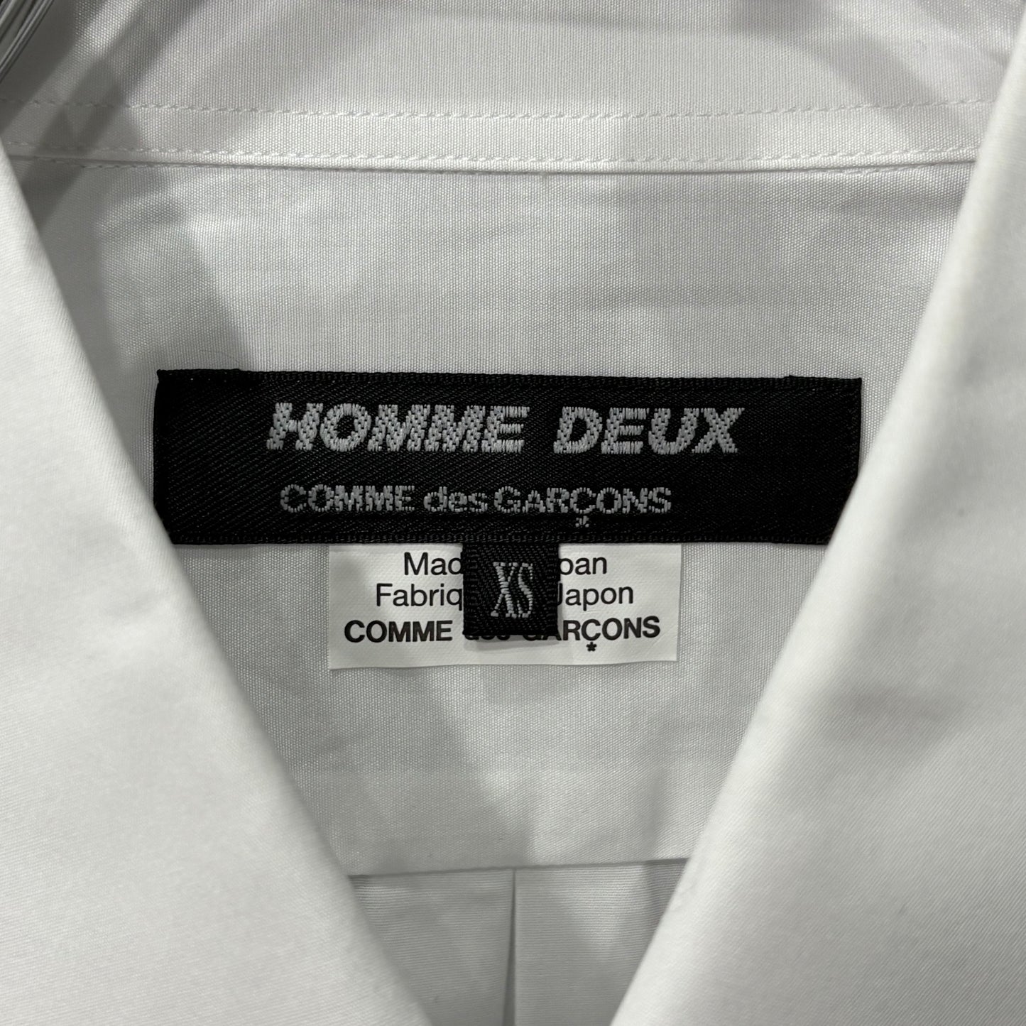 COMME des GARCONS HOMME DEUX 2020 Broadcloth Shirt Size XS