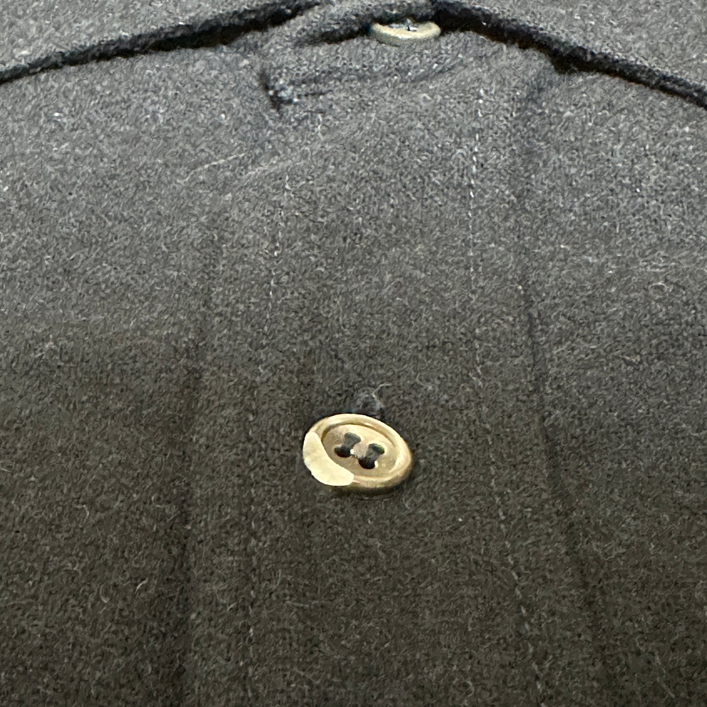 PRADA Navy Wool Military Shirt