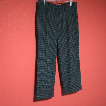 Comme des Garcons Homme Deux 14AW Cropped Check Pants Size S