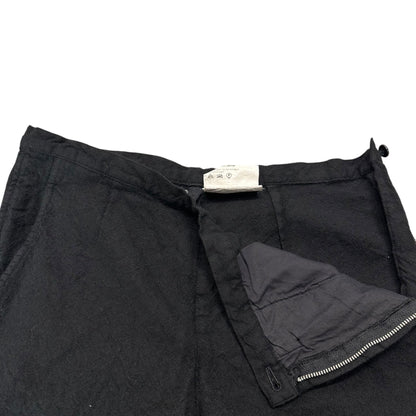 tricot COMME des GARCONS 08AW Felted Wool Flare Pants Size M