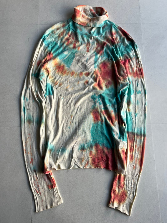 Ralph Lauren Multi Tie-Dye Long Sleeve Shirt Size XL