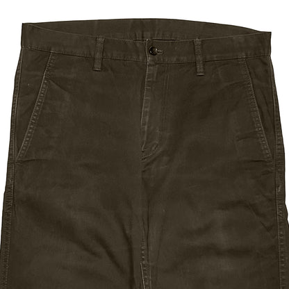 COMME DES GARCONS HOMME AW07 Cotton Trousers Brown Size S