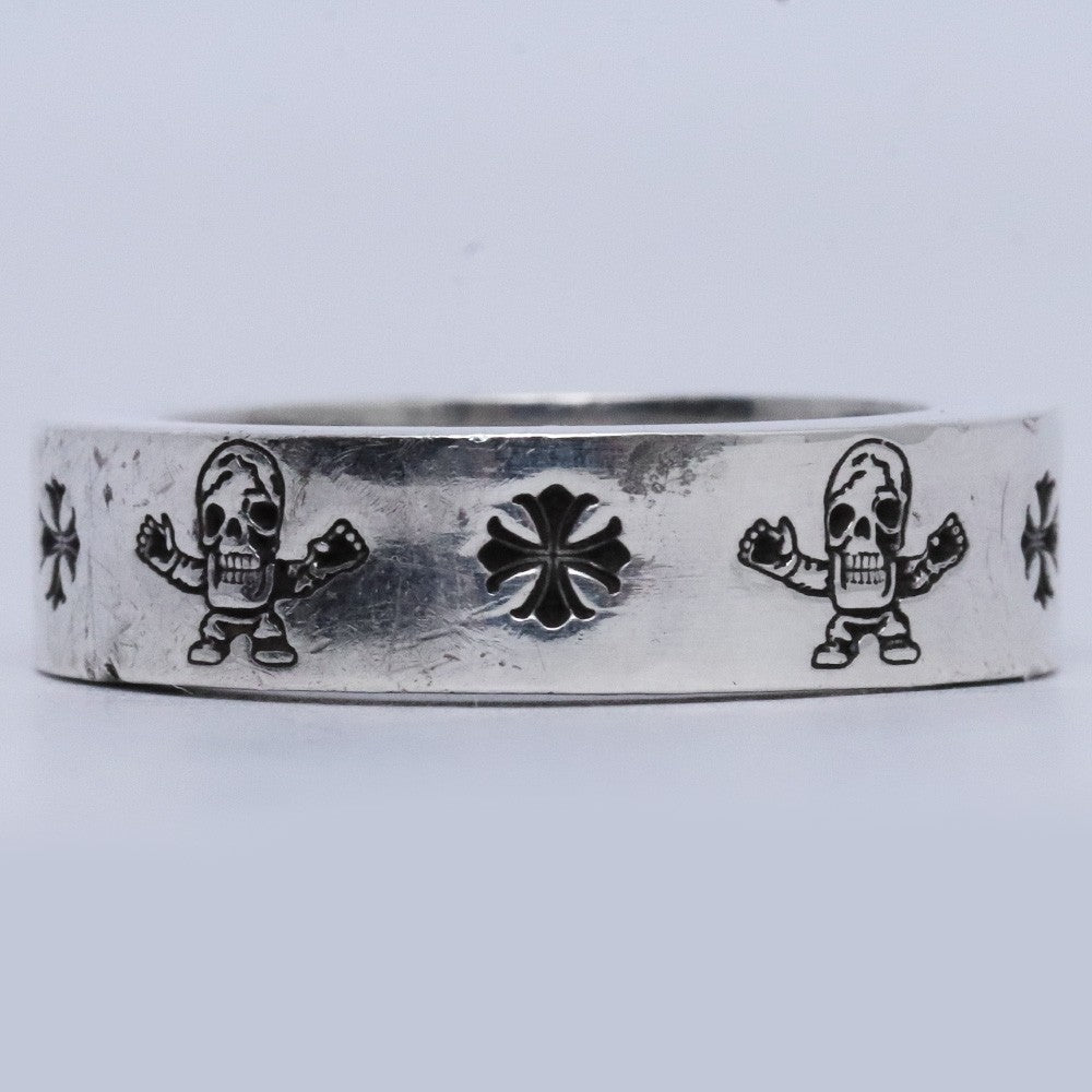 CHROME HEARTS 6mm Spacer Foti Ring Silver Size ONE SIZE