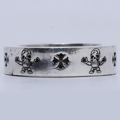 CHROME HEARTS 6mm Spacer Foti Ring Silver Size ONE SIZE