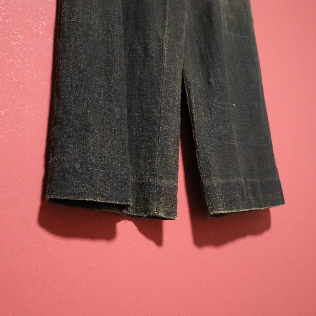 ISSEY MIYAKE 99SS Woven Wide Slacks Brown Size M