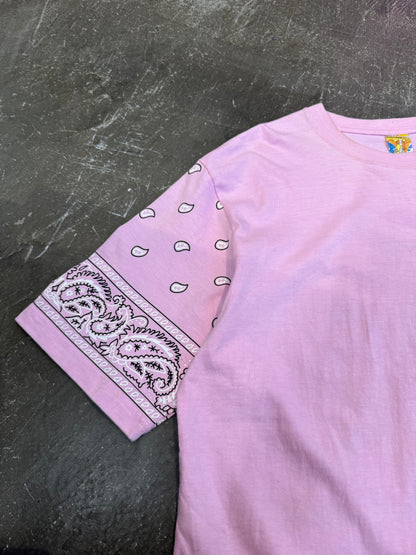 PHENOMENON Pink Cotton T-Shirt Size L