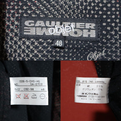 Jean Paul GAULTIER HOMME objet 90s Shirt Jacket Size 48