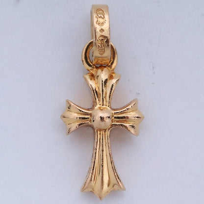 Chrome Hearts 22K CRS BBYFAT Pave Diamond Pendant Size F